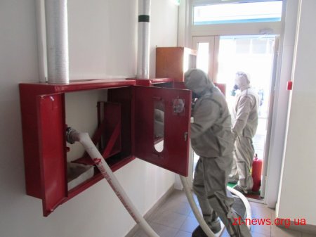 На Житомирському маслозаводі відбулися показові навчання