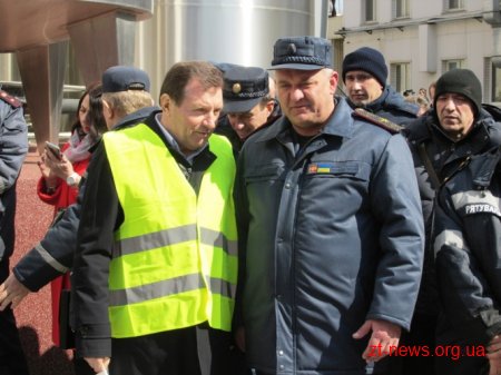 На Житомирському маслозаводі відбулися показові навчання