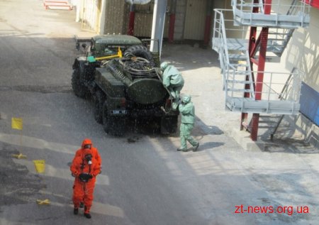 На Житомирському маслозаводі відбулися показові навчання