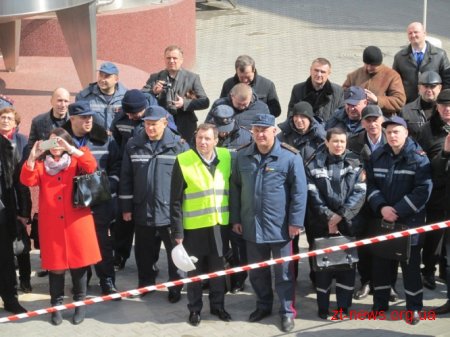 На Житомирському маслозаводі відбулися показові навчання