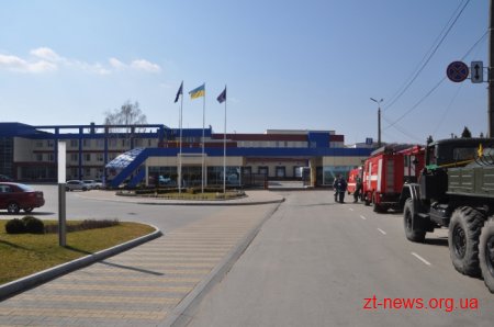 На Житомирському маслозаводі відбулися показові навчання