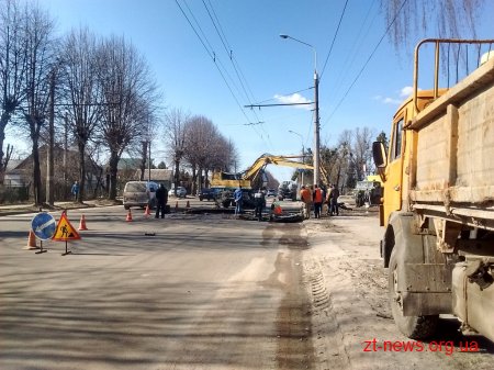 Через порив колектору на вулиці Східній тролейбус №10 знову змінив маршрут