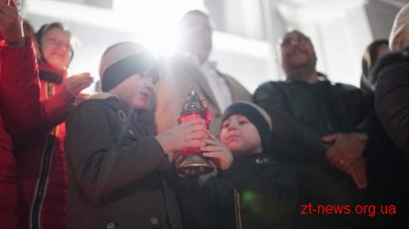 Вночі житомиряни освятили великодні кошики