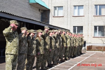 На Житомирщині 124 призовники відправили на строкову військову службу