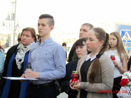 У Житомирі вшанували пам’ять жертв сталінських репресій та розстрілів військовополонених поляків