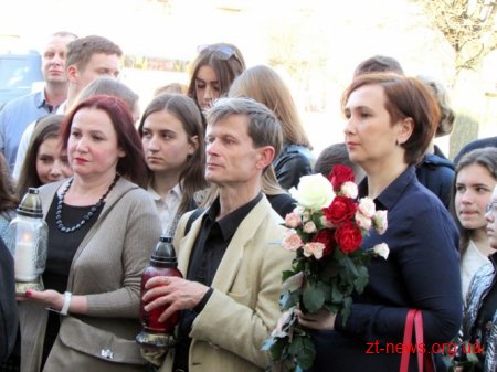 У Житомирі вшанували пам’ять жертв сталінських репресій та розстрілів військовополонених поляків