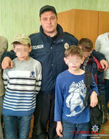За тиждень поліція Житомирщини повернула додому 13 дітей