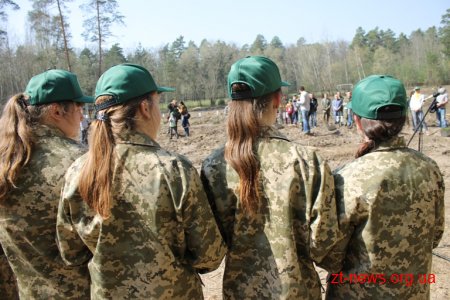 Голова обласної ради долучився до посадки нового лісу