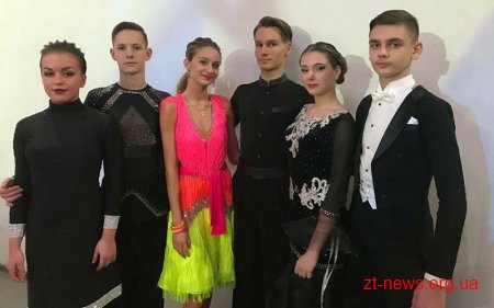 Житомиряни вибороли кубок на Чемпіонат України зі спортивних танців