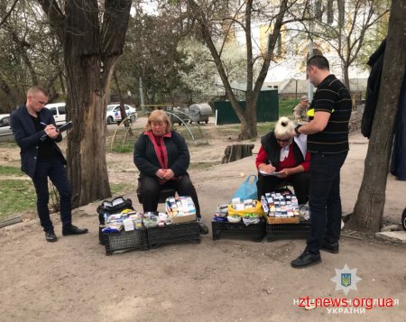 Поліцейські провели рейд на майдані Перемоги з метою припинення нелегальної торгівлі