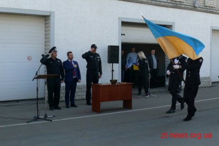 Присягу на вірність Українському народові у Житомирі склали патрульні нового набору