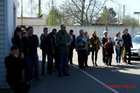 Присягу на вірність Українському народові у Житомирі склали патрульні нового набору