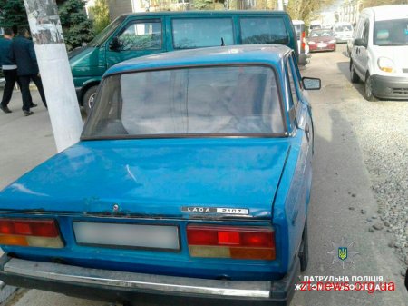 У Житомирі патрульні зупинили водія, що був у стані наркотичного сп'яніння