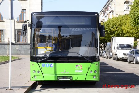 До Житомира приїхали 17 автобусів МАЗ куплених в лізинг