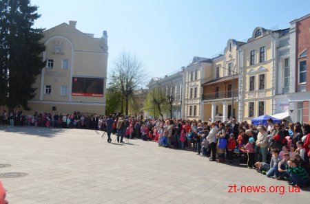 На Михайлівській урочисто відкрили фонтан