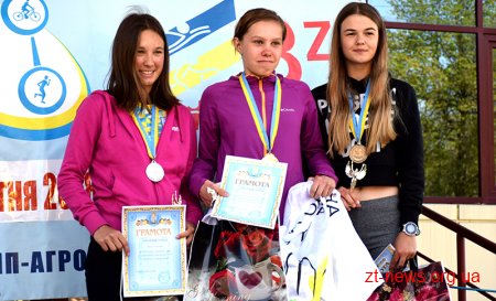 Житомирщина зайняла третє місце на чемпіонаті України з триатлону серед спортивних шкіл