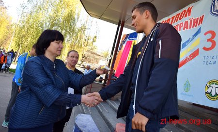 Житомирщина зайняла третє місце на чемпіонаті України з триатлону серед спортивних шкіл