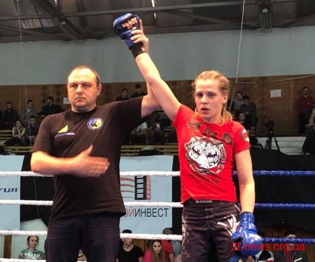 Житомирянка Дар'я Самчик вдруге стала чемпіонкою України зі змішаних єдиноборств ММА