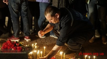 У Житомирі відбувся вечір-реквієм присвячений 32-й річниці аварії на Чорнобильській АЕС