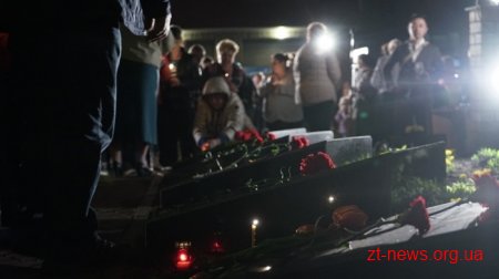 У Житомирі відбувся вечір-реквієм присвячений 32-й річниці аварії на Чорнобильській АЕС