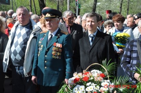 У Житомирі вшанували пам’ять ліквідаторів аварії на ЧАЕС