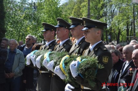 У Житомирі вшанували пам’ять ліквідаторів аварії на ЧАЕС