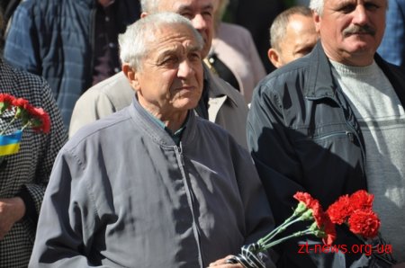 У Житомирі вшанували пам’ять ліквідаторів аварії на ЧАЕС