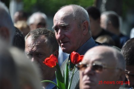У Житомирі вшанували пам’ять ліквідаторів аварії на ЧАЕС