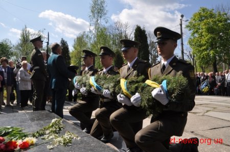 У Житомирі вшанували пам’ять ліквідаторів аварії на ЧАЕС