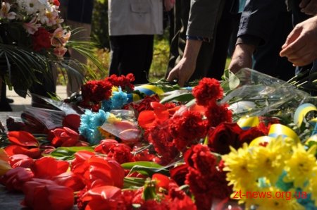 У Житомирі вшанували пам’ять ліквідаторів аварії на ЧАЕС