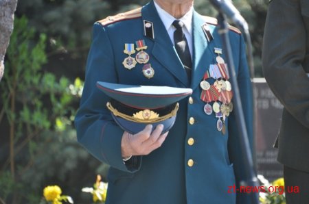 У Житомирі вшанували пам’ять ліквідаторів аварії на ЧАЕС