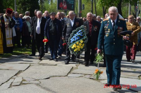 У Житомирі вшанували пам’ять ліквідаторів аварії на ЧАЕС