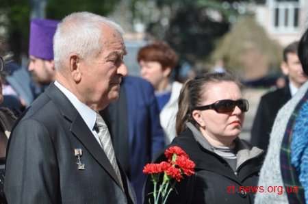 У Житомирі вшанували пам’ять ліквідаторів аварії на ЧАЕС