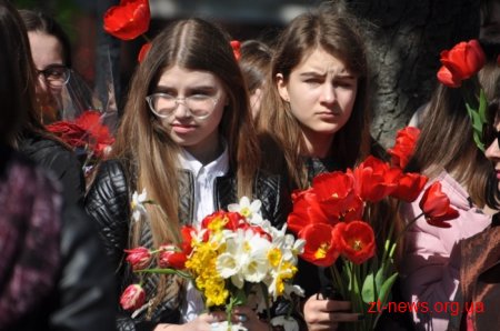 У Житомирі вшанували пам’ять ліквідаторів аварії на ЧАЕС