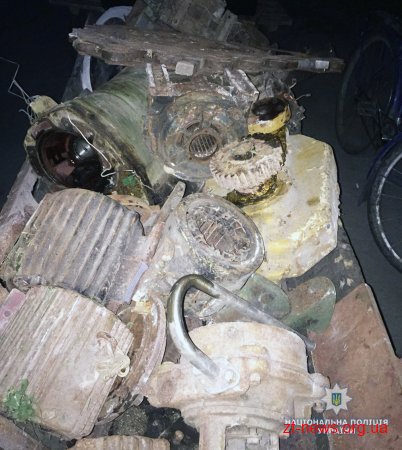 На Житомирщині поліцейські затримали крадіїв електромоторів