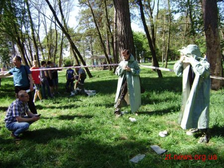 У Житомирі відбувся міський етап змагань «Школа безпеки»