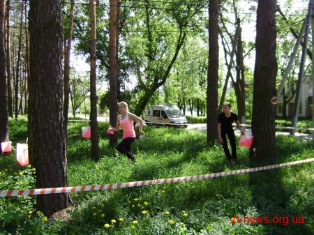 У Житомирі відбувся міський етап змагань «Школа безпеки»