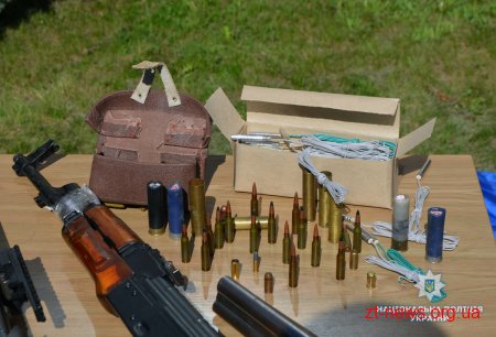 Жителі Житомирщині за місяць здали до поліції понад 260 одиниць зброї