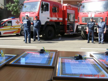 Шість оперативно-рятувальних підрозділів області отримали нову техніку