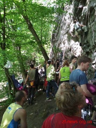 В Денишах завершився чемпіонат студентів України зі скелелазіння