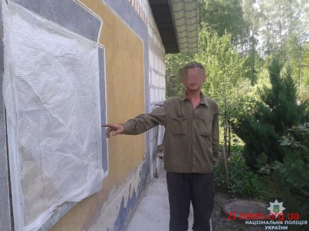 Правоохоронці затримали дачного злодія, якого підозрюють у обкраданні щонайменше десяти будинків