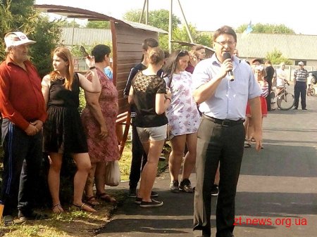 Новий футбольний майданчик зі штучним покриттям з’явився у с. Ставище Брусилівського району