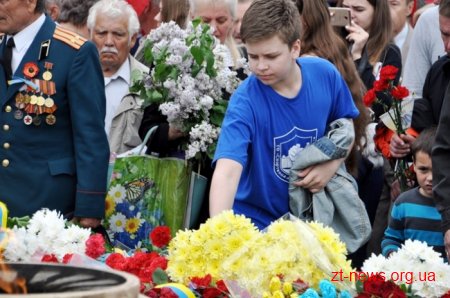 У Житомирі відзначили День перемоги