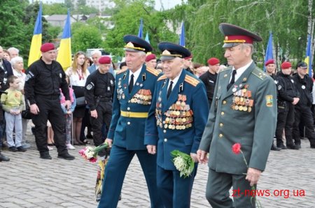 У Житомирі відзначили День перемоги