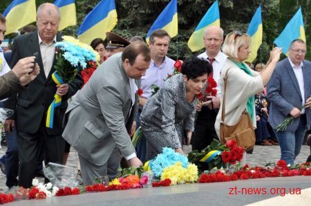 У Житомирі відзначили День перемоги