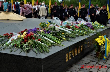 У Житомирі відзначили День перемоги