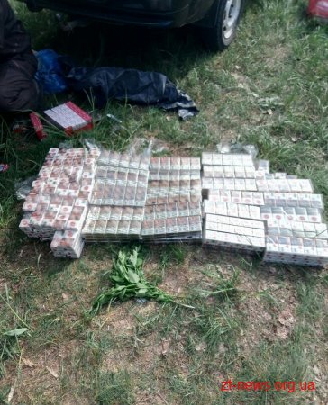 На Житомирщині прикордонники завадили незаконному переміщенню сигарет через кордон