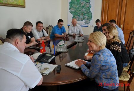 Базовий проект «Дому ветерана» презентували голові ОДА Ігорю Гундичу