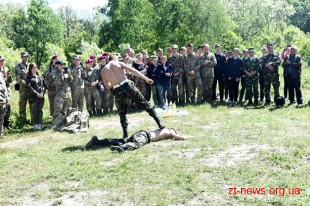 Міністр молоді та спорту відвідав військовий вишкіл учасників «Джура-Десантник» на Житомирщині