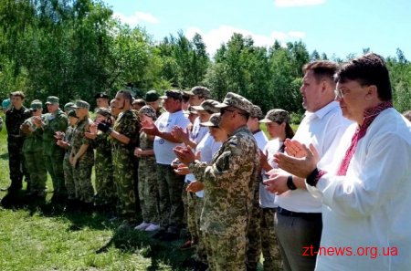 Міністр молоді та спорту відвідав військовий вишкіл учасників «Джура-Десантник» на Житомирщині